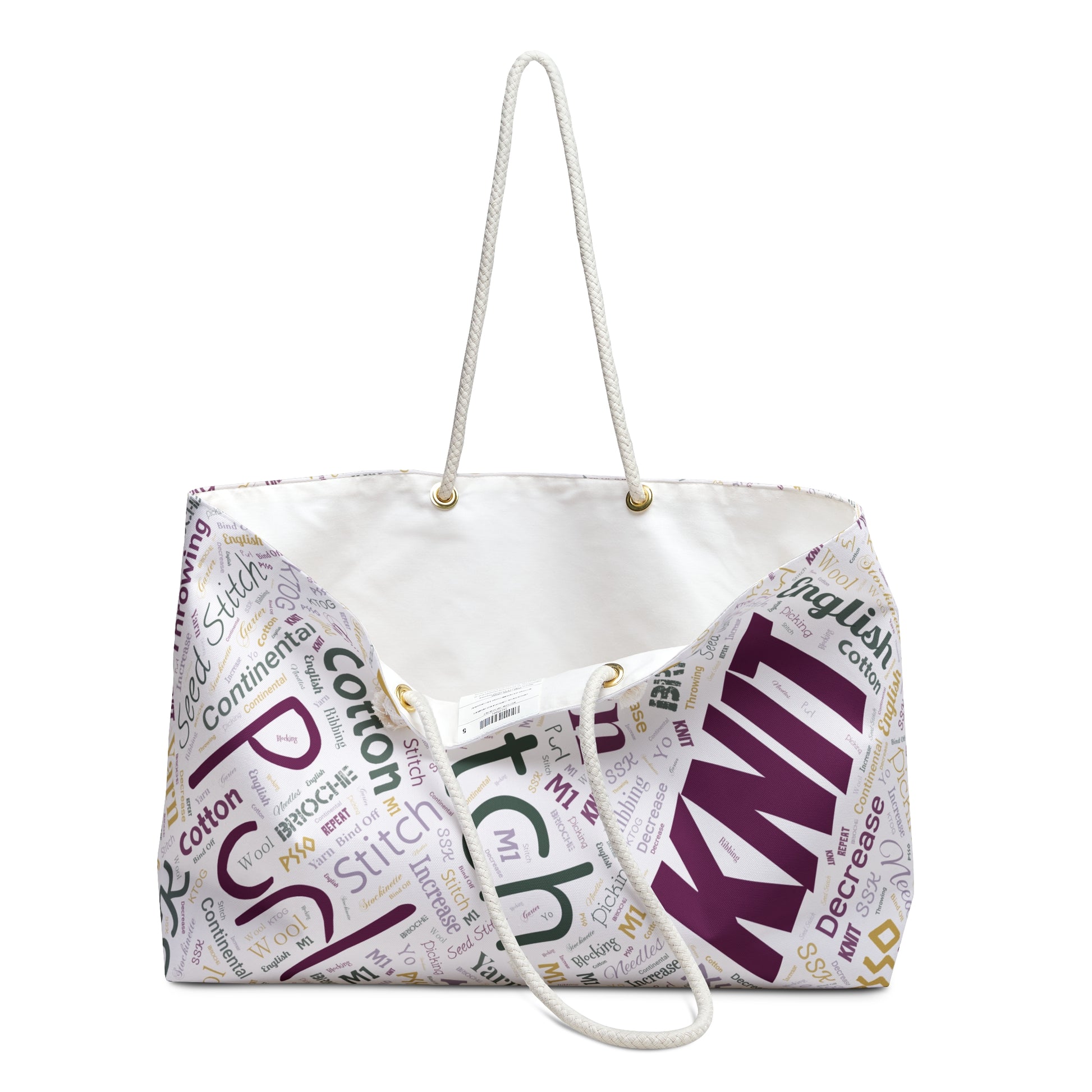 The Statement-Maker Weekender Bag