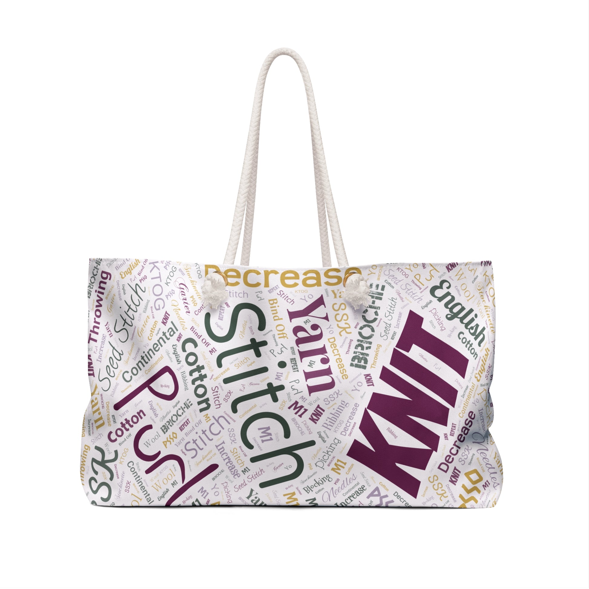 The Statement-Maker Weekender Bag