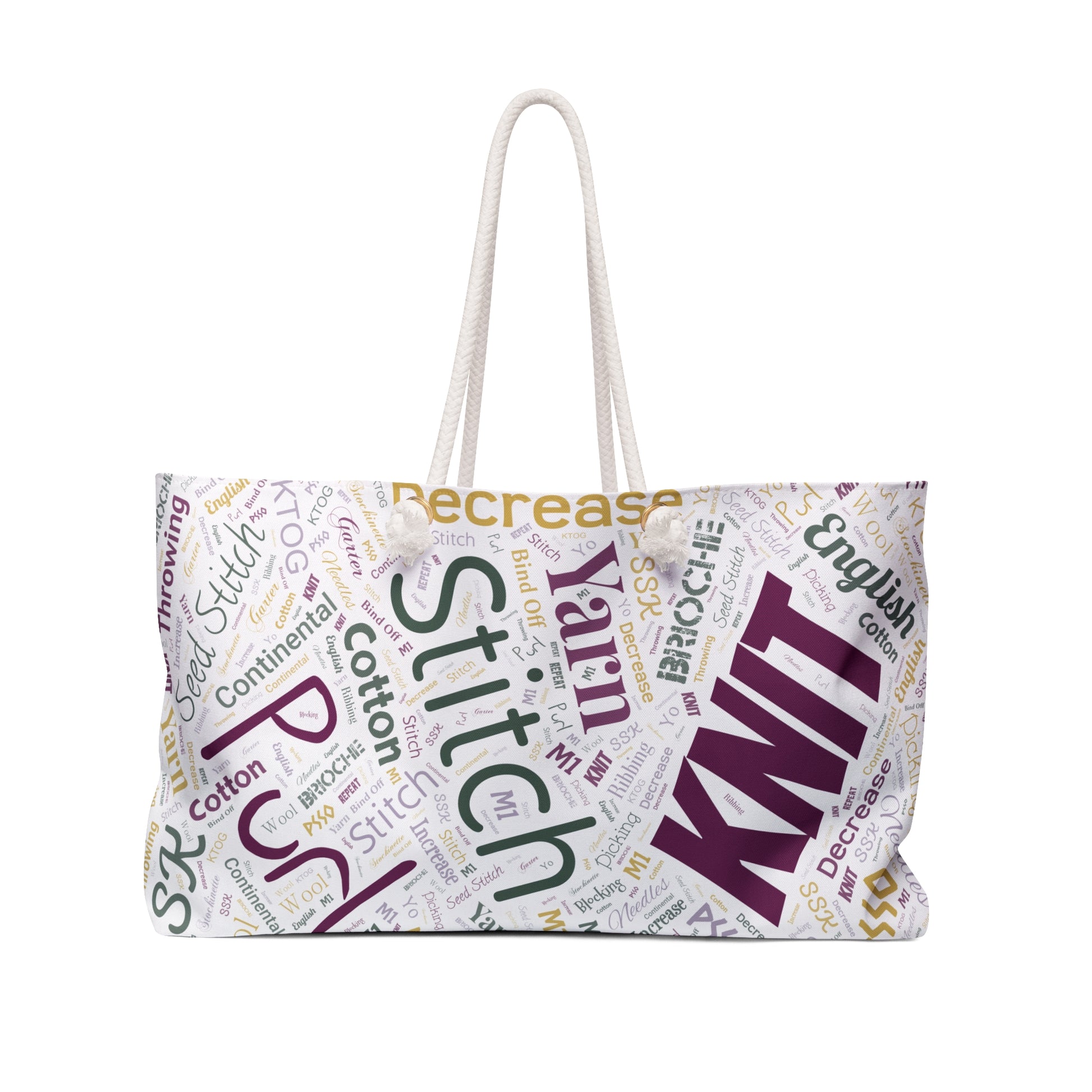 The Statement-Maker Weekender Bag