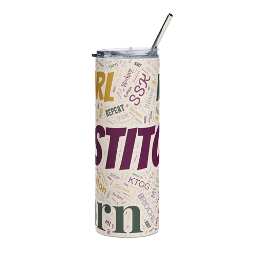 Copy of All Over Print 20oz Stainless Steel Tumbler - A Knitters Delight