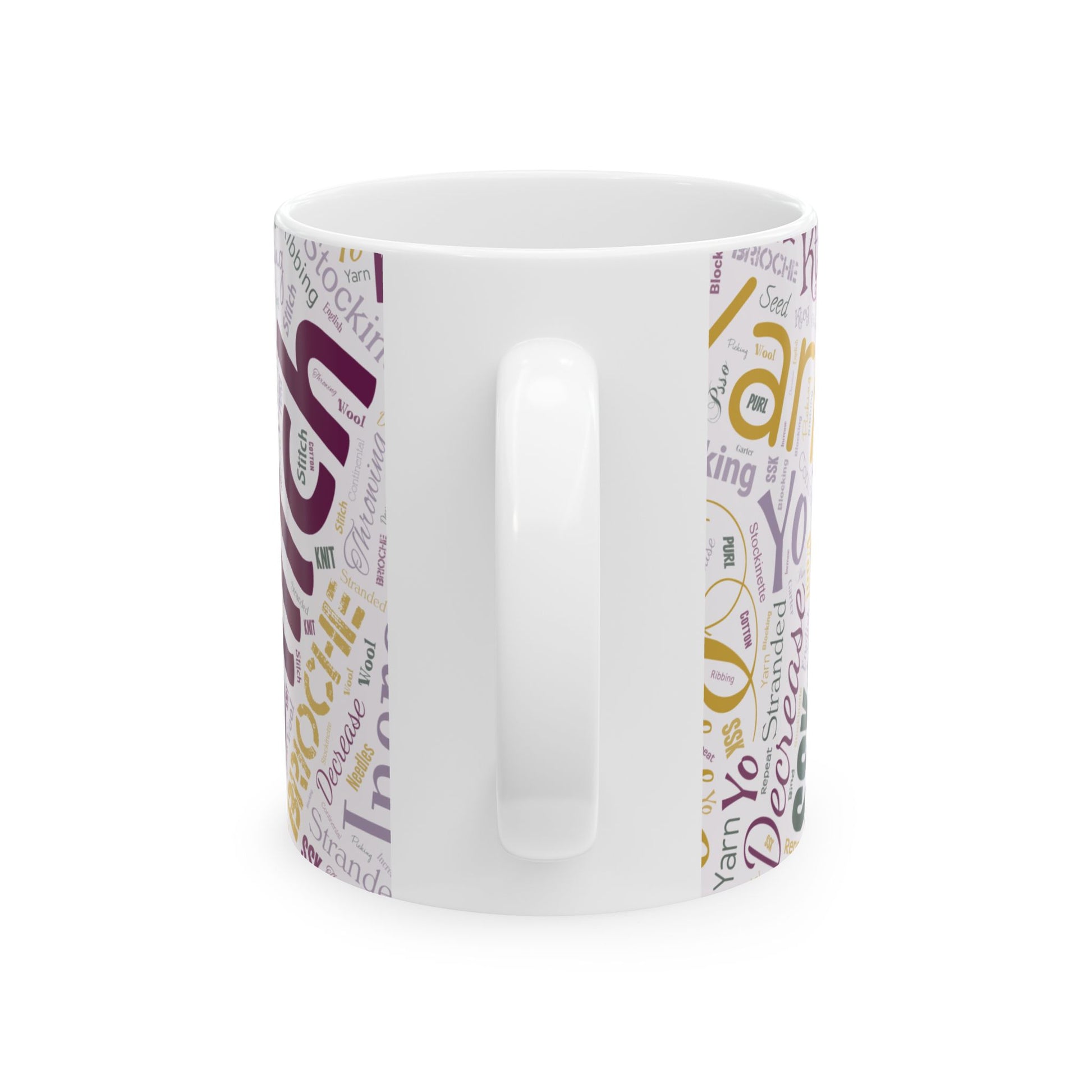 Stitch Word Art Mug – 11oz or 15oz Ceramic