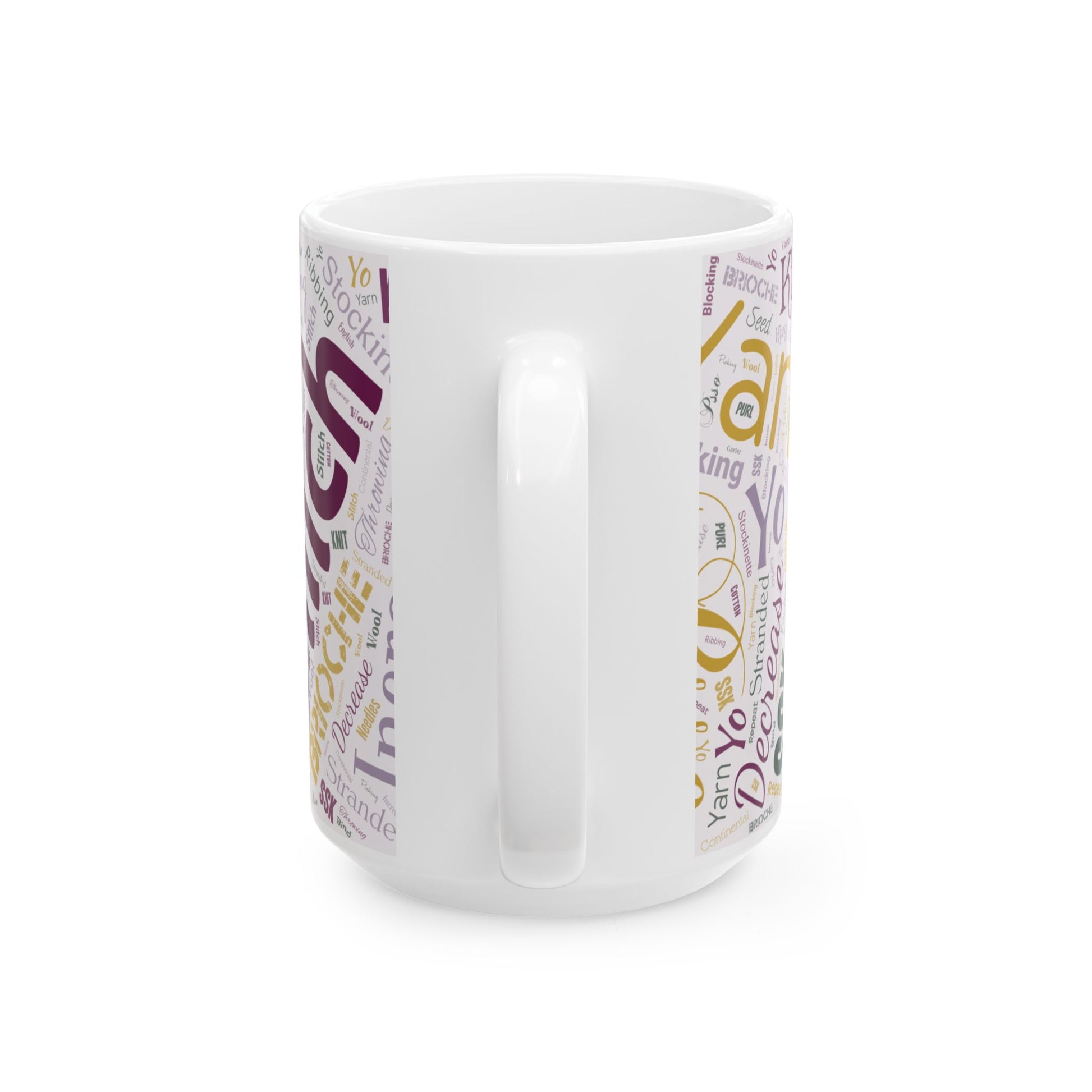 Stitch Word Art Mug – 11oz or 15oz Ceramic
